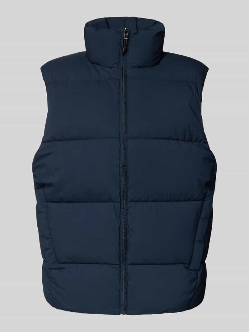 Tom Tailor Denim Regular fit outdoorvest met opstaande kraag