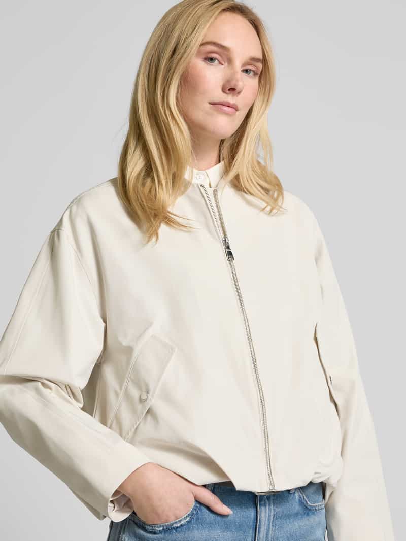 s.Oliver RED LABEL Relaxed fit blouson met plooidetails