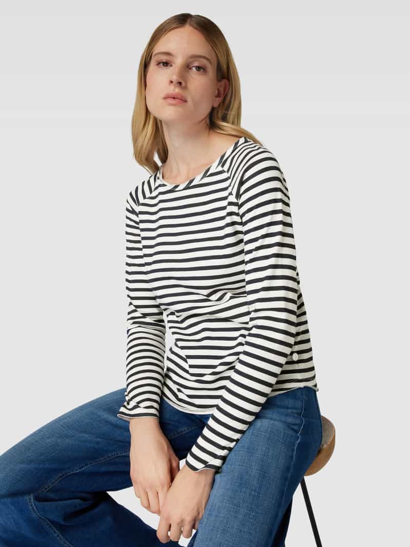 Smith and Soul Shirt met lange mouwen met streepmotief