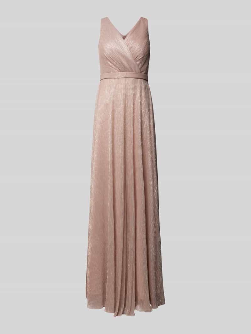TROYDEN COLLECTION Avondjurk met taillepas