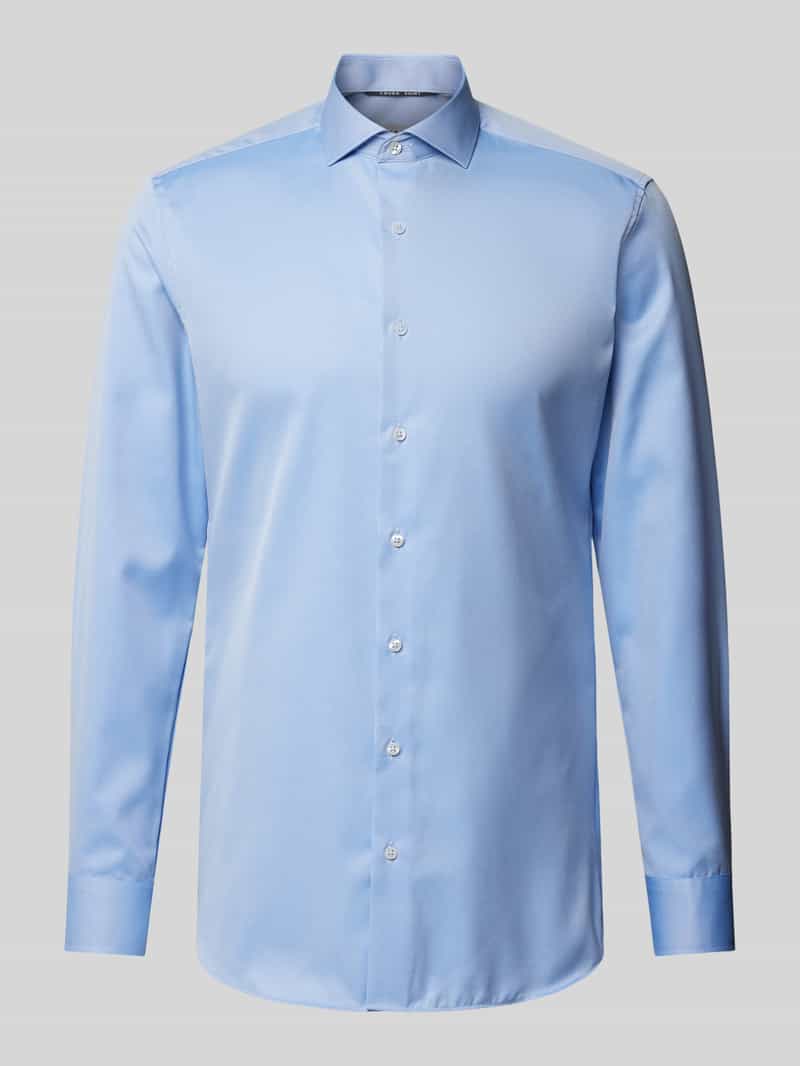 Eterna Overhemd met lange mouwen Slim fit NON IRON (strijkvrij)