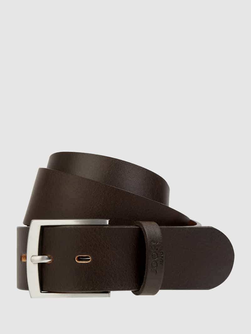 JOOP! Collection Leren ceintuur met doornsluiting