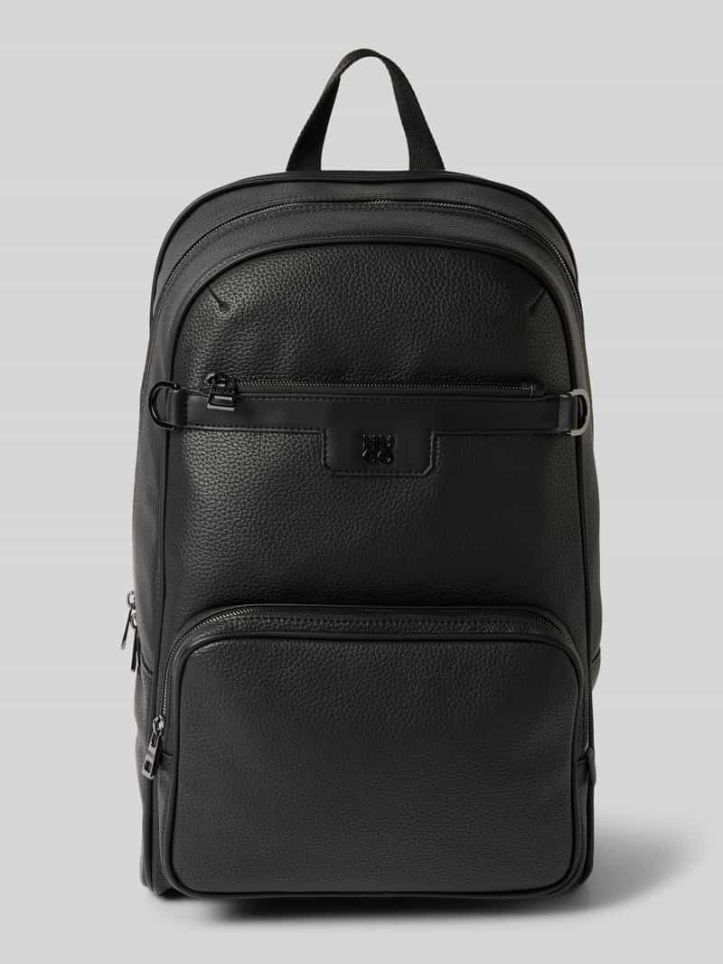 HUGO Rugzak met labeldetail model 'Nesh'