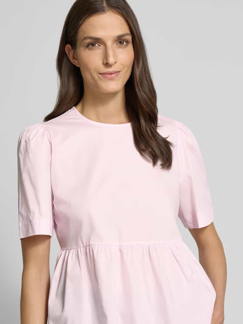 Rich & Royal Blouse met ronde hals en knoopsluiting