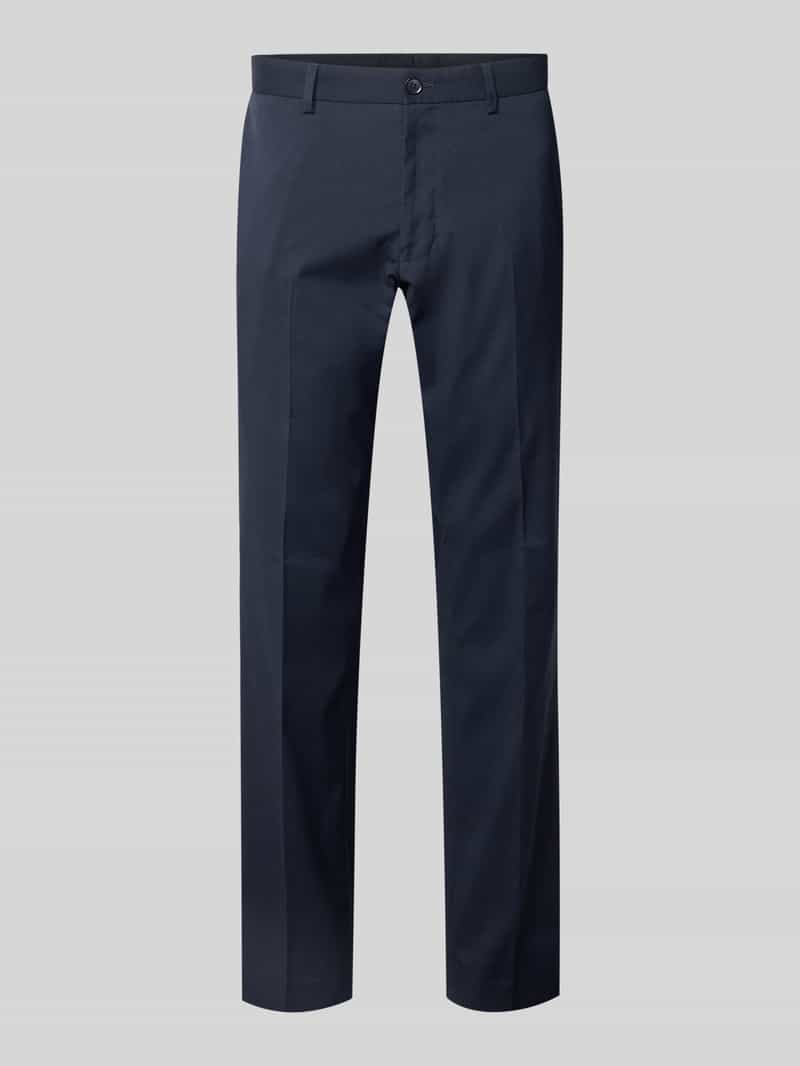 s.Oliver BLACK LABEL Straight leg pantalon met viscose