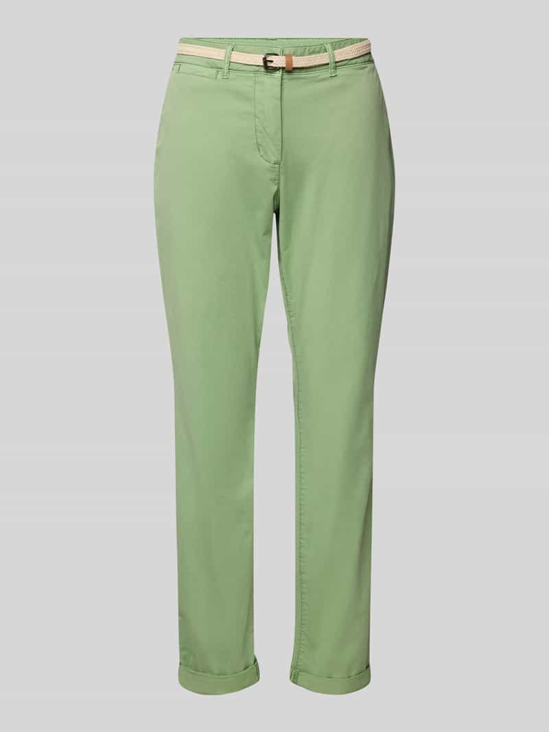 Tom Tailor Slim fit chino met riem