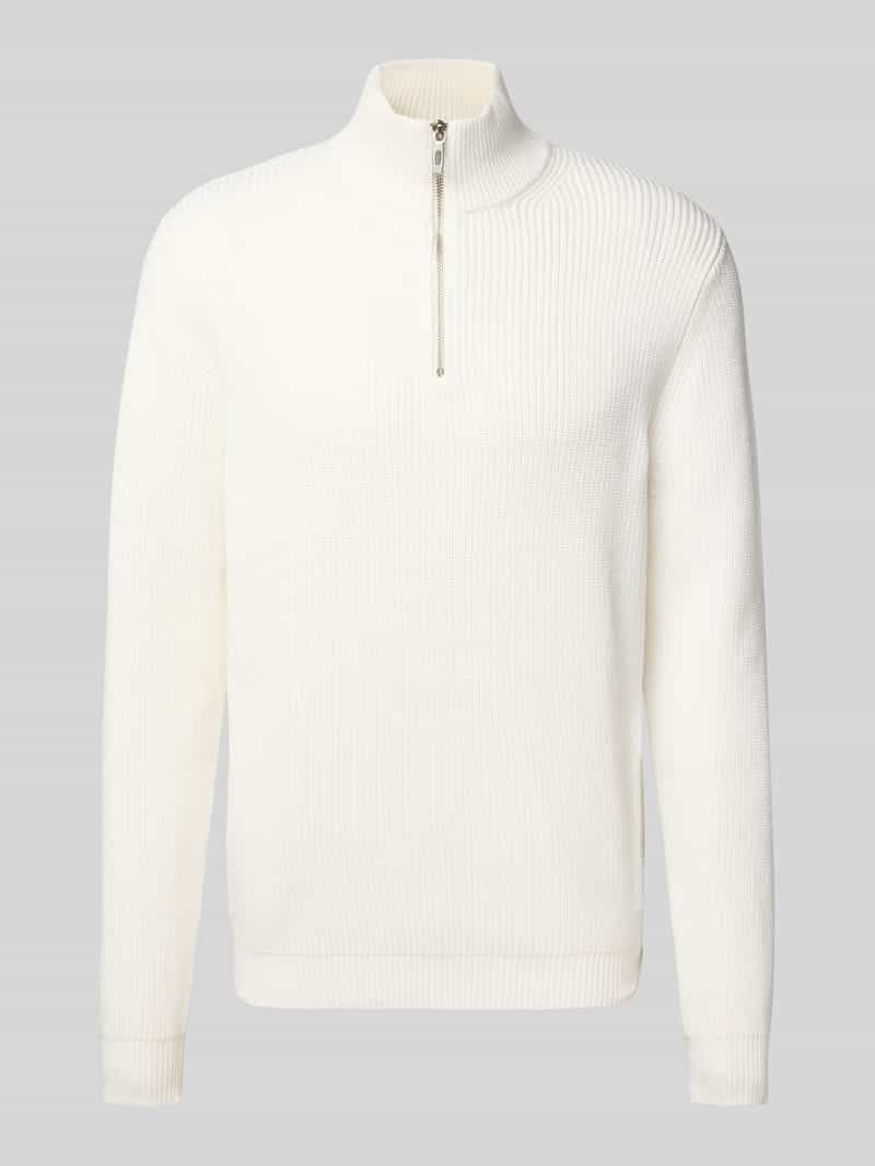 Antony Morato Gebreide pullover met opstaande kraag