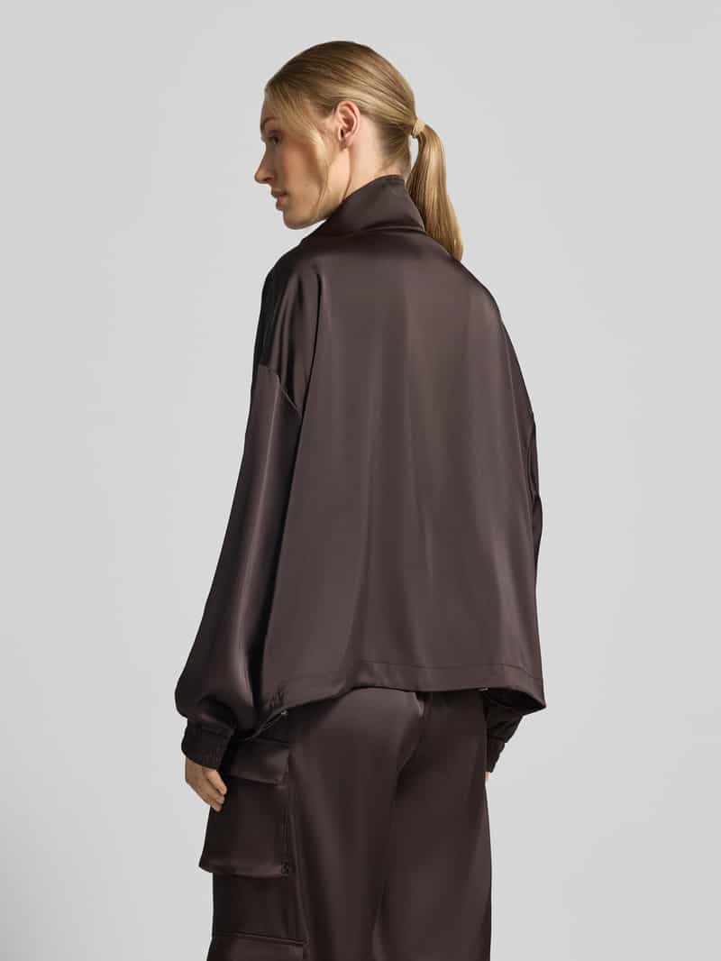 Gestuz relaxed fit jack met opstaande kraag model 'Darzi'