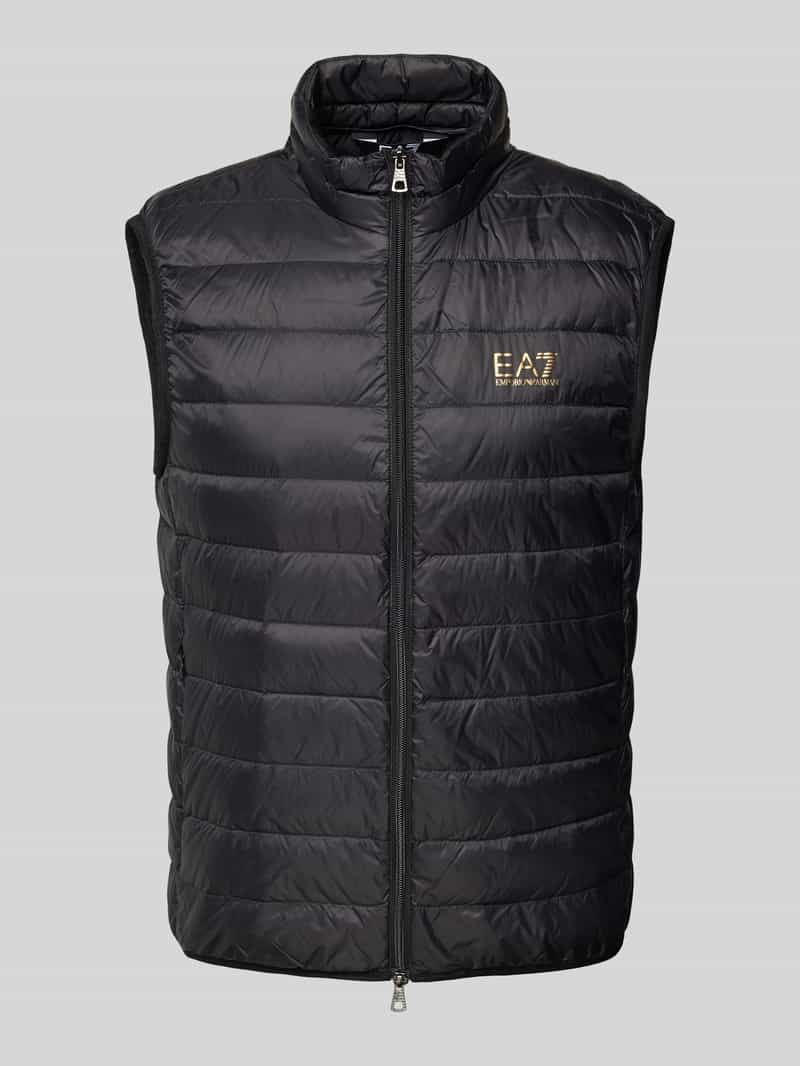 EA7 Emporio Armani Bodywarmer met opstaande kraag model 'TRAIN'