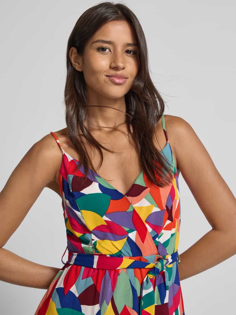 Apricot Mini-jurk met strikceintuur
