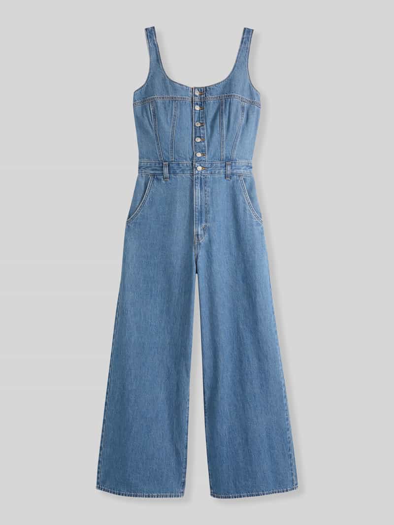 Levi's Smalle jumpsuit van puur katoen model 'AUDRA SEAMED'
