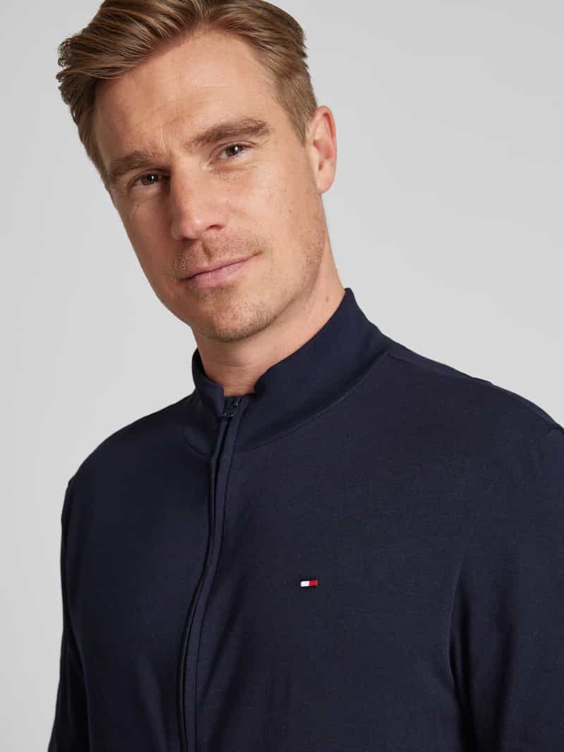 Tommy Hilfiger Sweatjack met logostitching