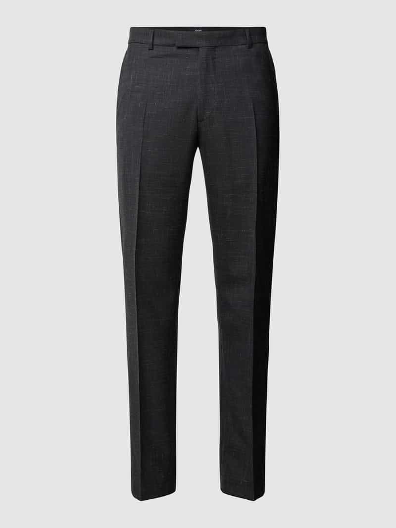 JOOP! Collection Slim fit pantalon in gemêleerde look model 'Blair'