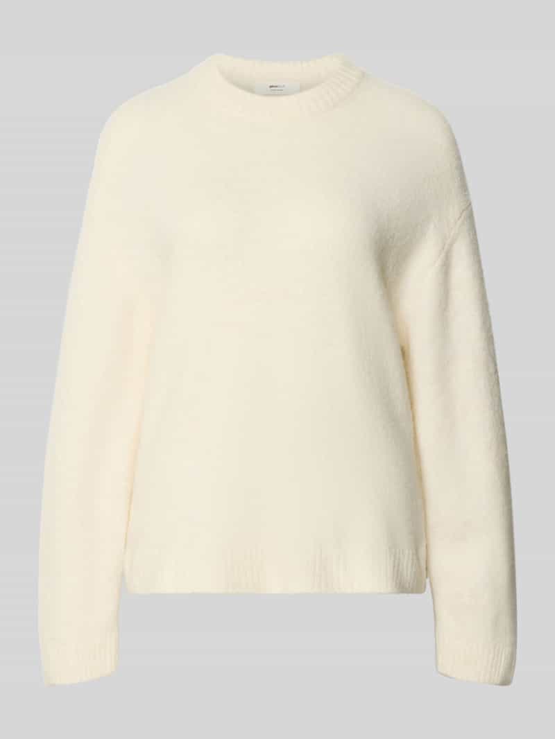 Gina Tricot relaxed fit gebreide pullover met lanawol-aandeel
