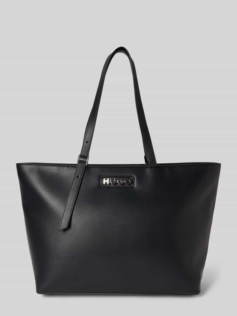 HUGO Shopper met labelapplicatie, model 'MEL 2.0 TOTE'