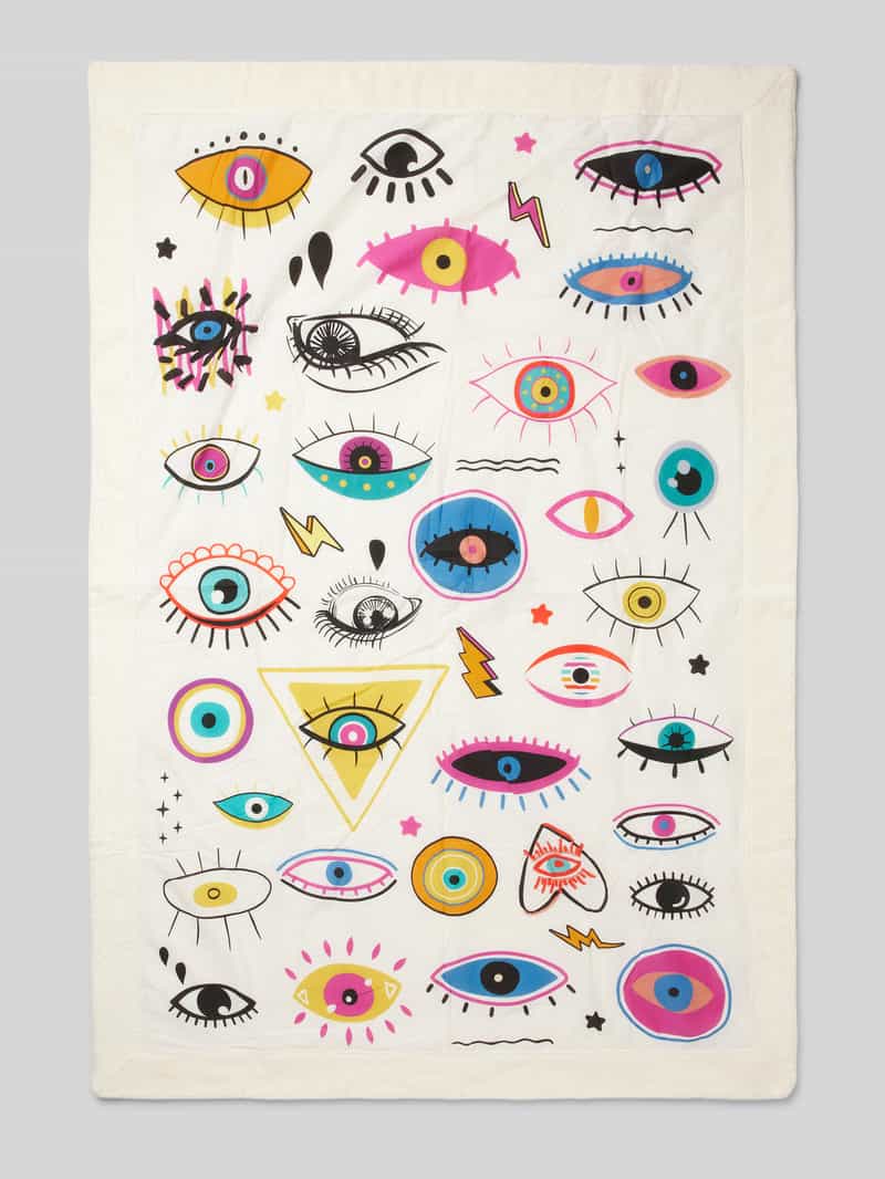 SUN OF A BEACH Strandlaken met motiefprint model 'Starry Eyes'