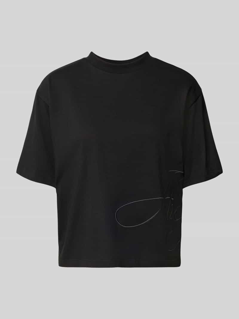 HUGO Loose fit t-shirt van puur katoen model 'Duslant'