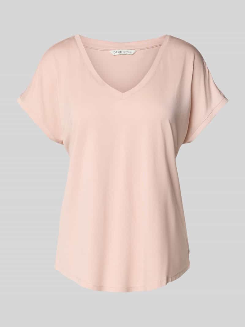 Tom Tailor Denim Loose fit T-shirt van viscosemix