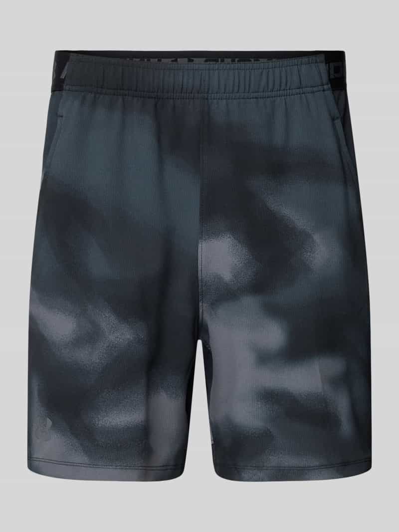 Under Armour Relaxed fit korte broek met elastische band met logo