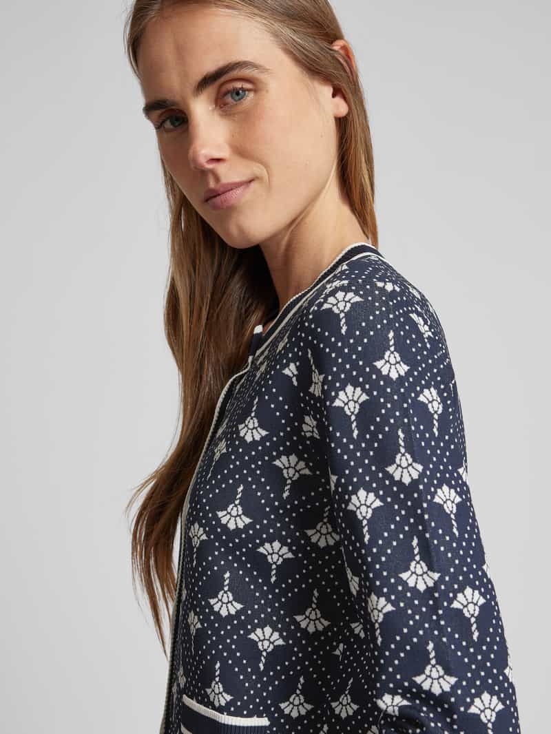 Joop! Cardigan met ronde hals model 'Kaisa'