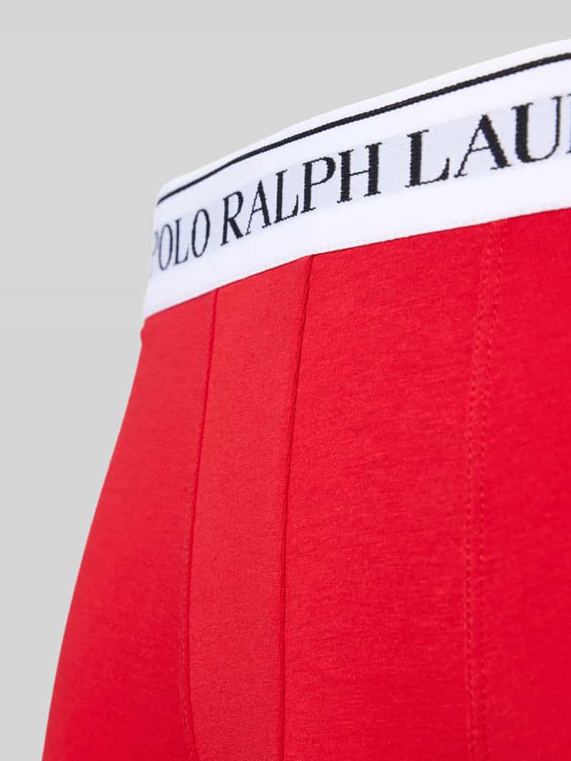 Polo Ralph Lauren Underwear Boxershort met elastische band met logo in een set van 3 stuks