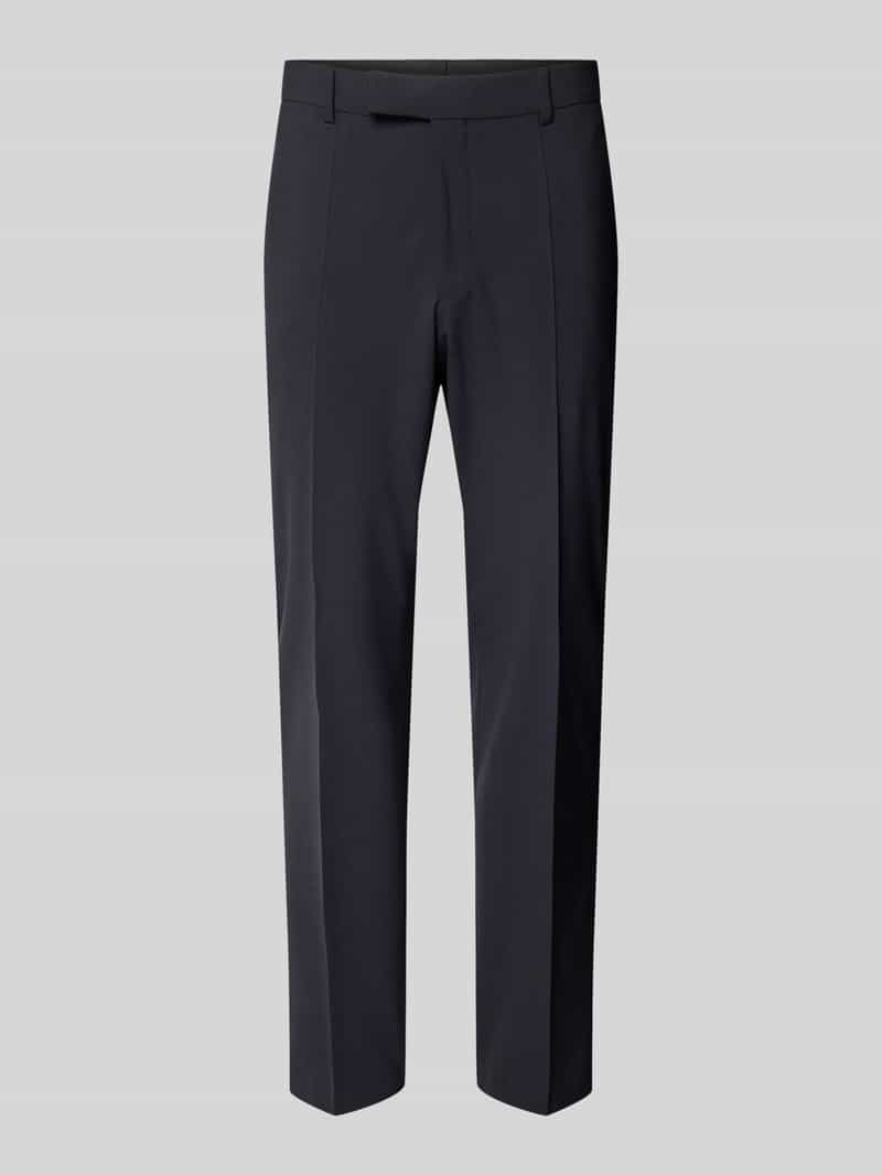 Boss Slim fit pantalon van scheerwolmix model 'H-GIO-MM-C-NF'