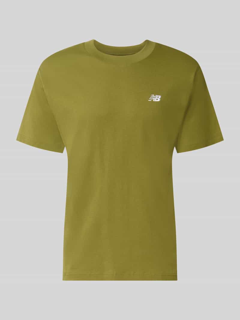 New Balance T-shirt met labelstitching model 'ESSENTIALS'