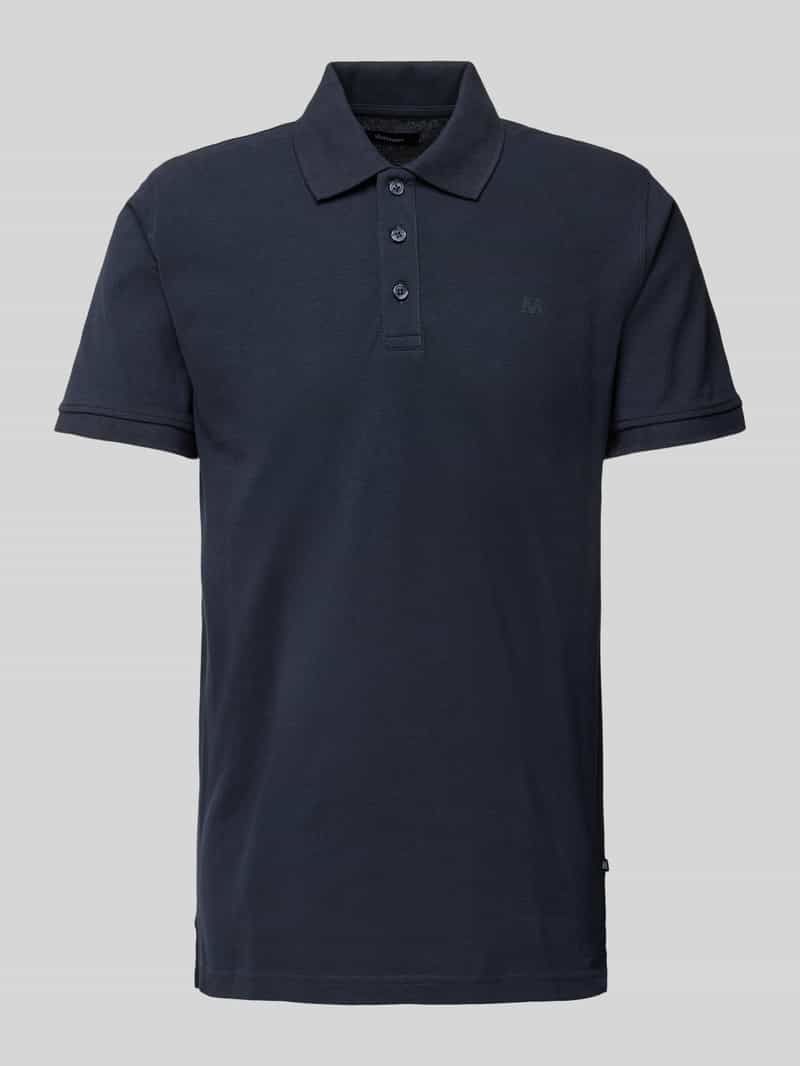 Matinique Poloshirt in gemêleerde look