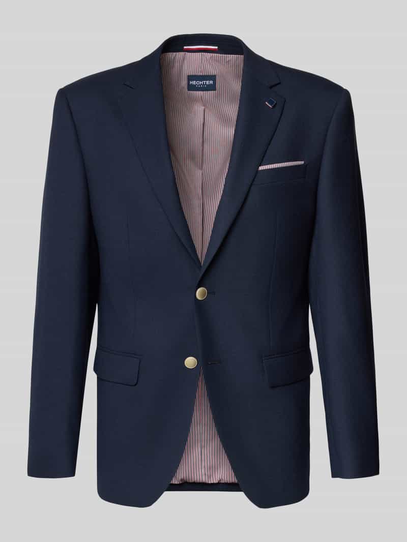 HECHTER PARIS Regular fit colbert met reverskraag