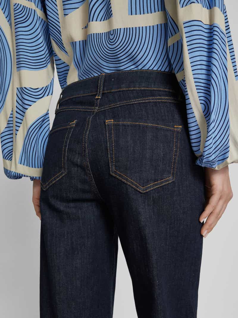 Soyaconcept Loose fit jeans met siernaden model 'Kimberly'