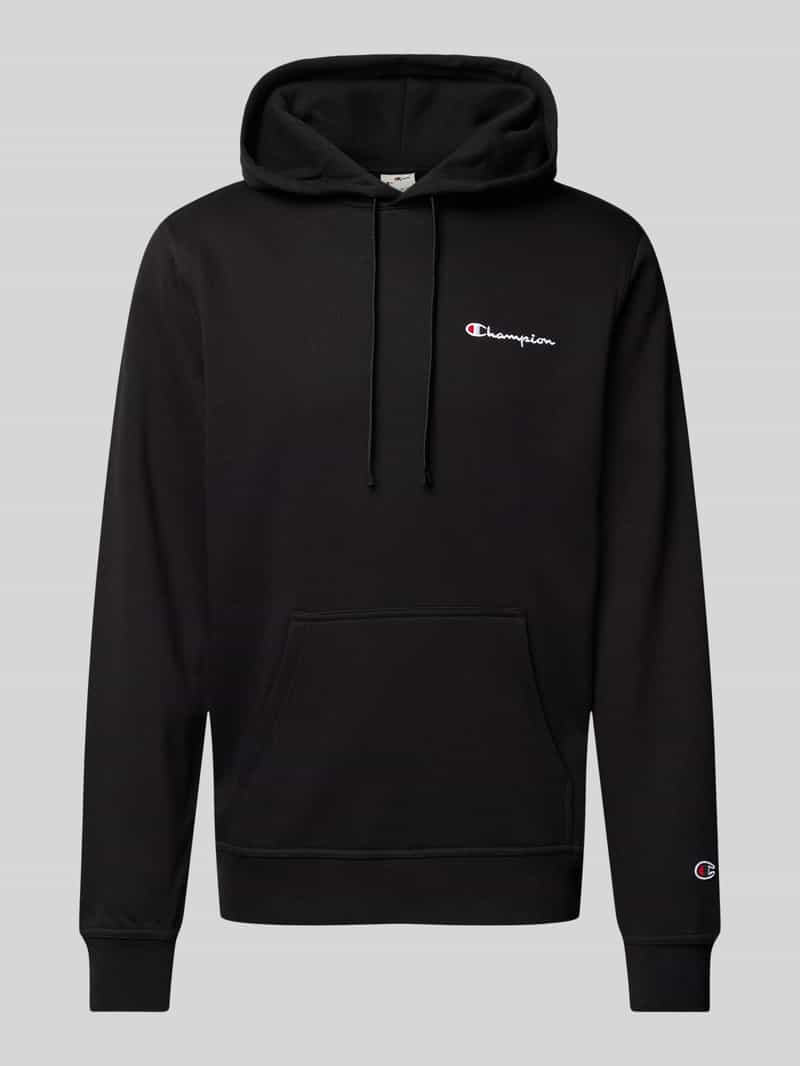 Champion Hoodie met labelstitching