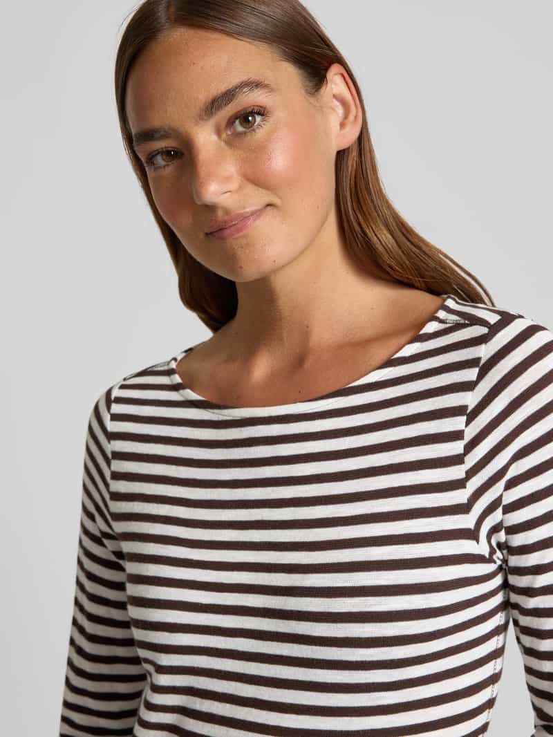 s.Oliver RED LABEL Slim fit shirt met lange mouwen van puur katoen