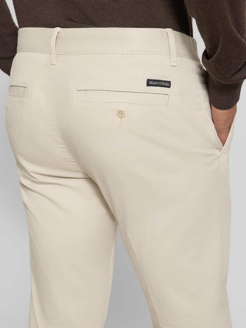 Marc O'Polo Shaped fit chino van katoenmix model 'STIG'