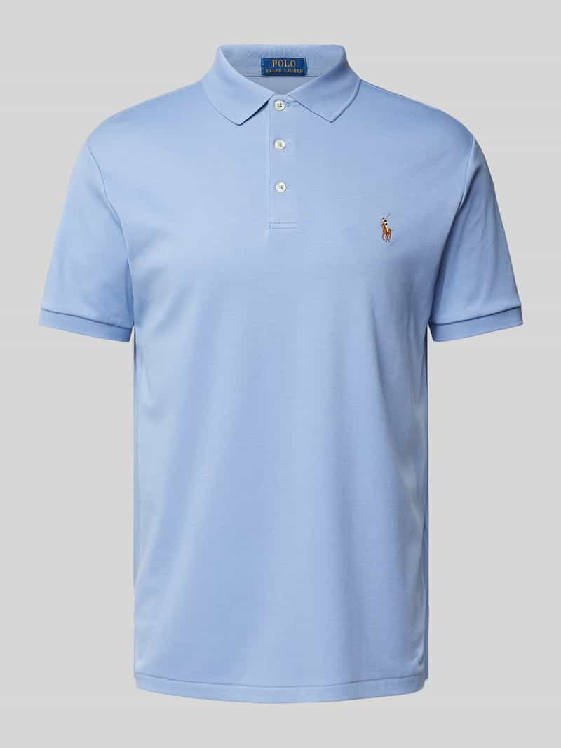 Polo Ralph Lauren Regular fit poloshirt met labelstitching