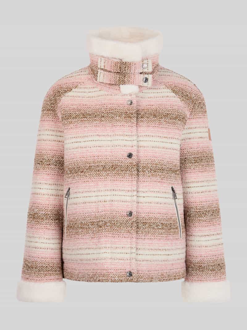 Marc Cain Lange jas met mouwomslagen