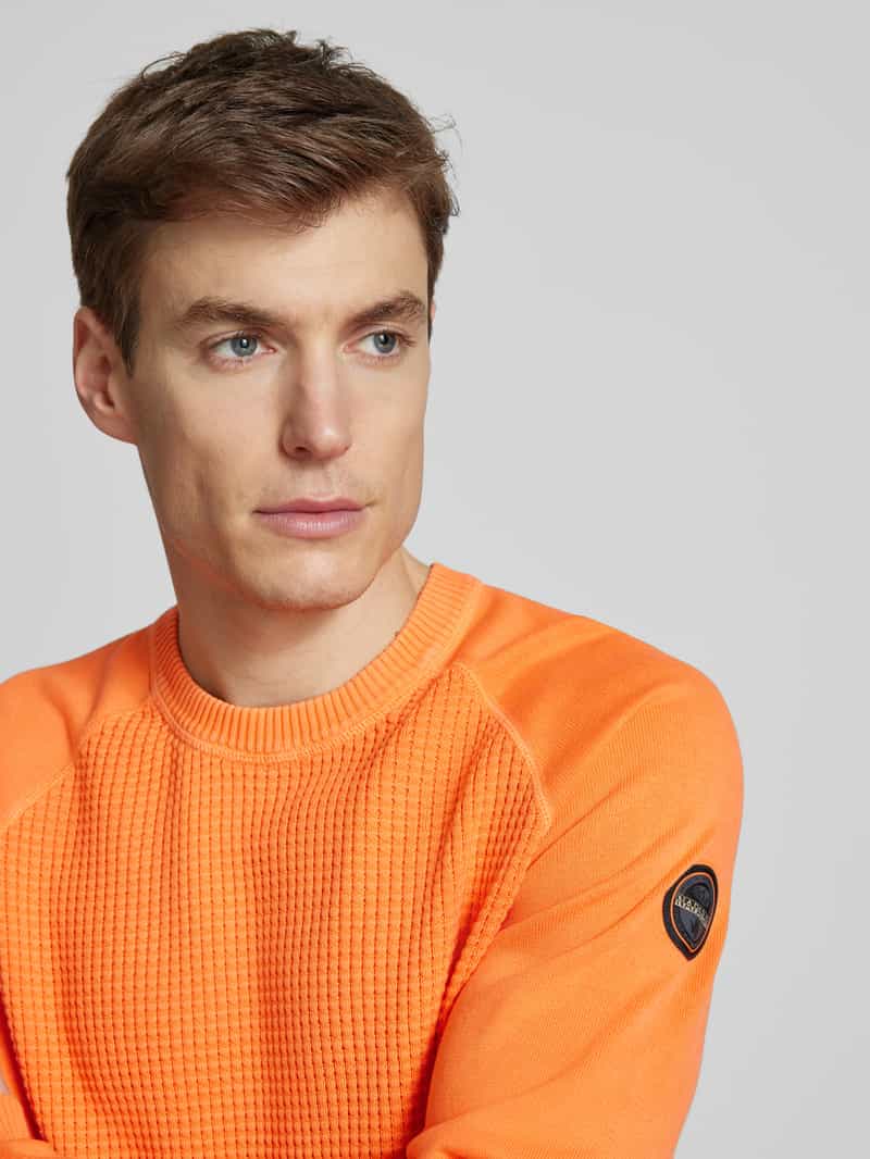 Napapijri Gebreide pullover met raglanmouwen model 'ZANCA'