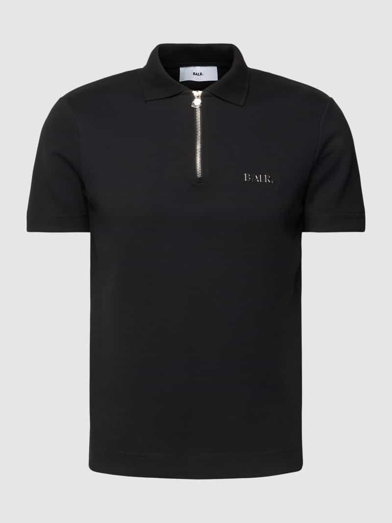 Balr. Regular fit poloshirt met ritssluiting