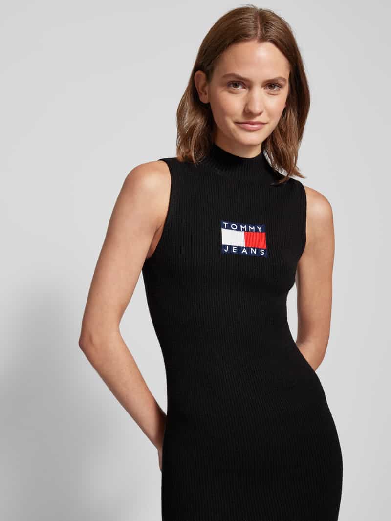 Tommy Jeans Knielange jurk met labelstitching