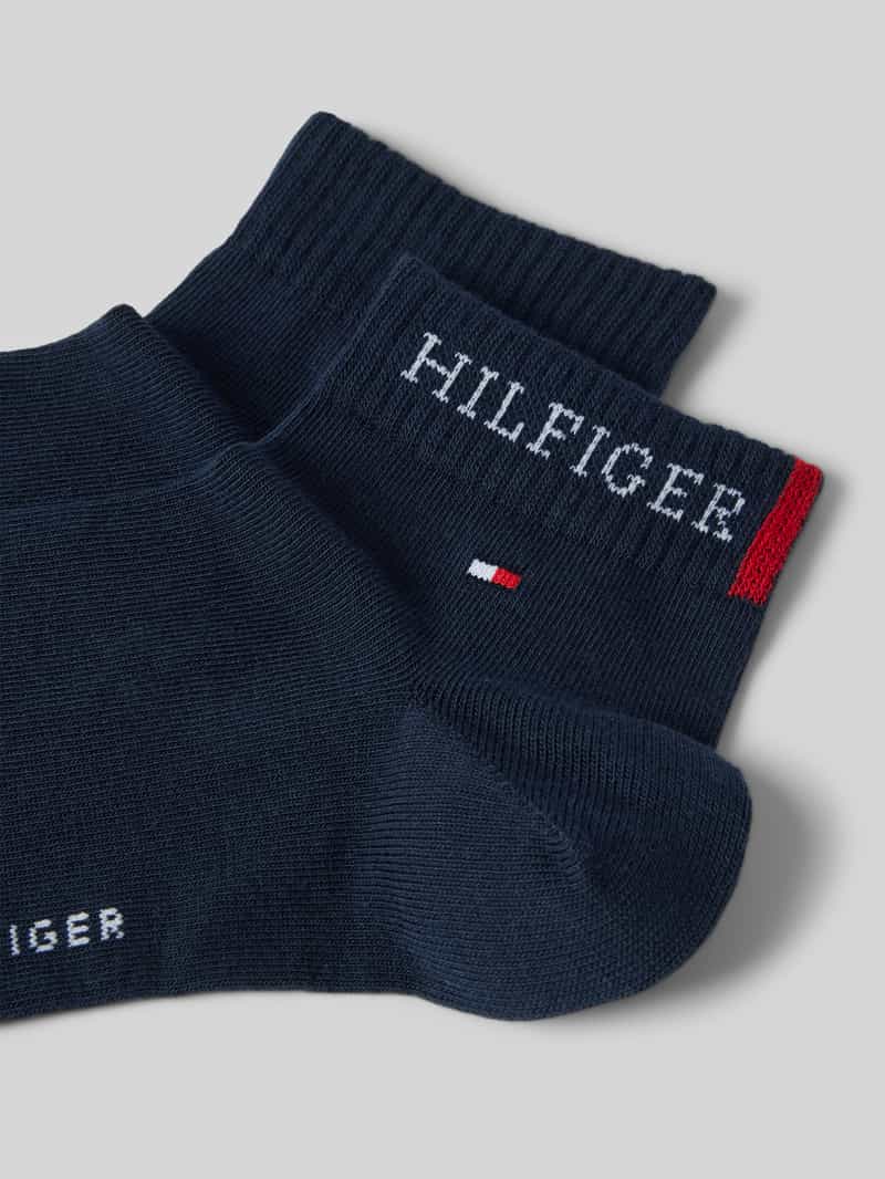 Tommy Hilfiger Sokken met labeldetail in een set van 2 paar