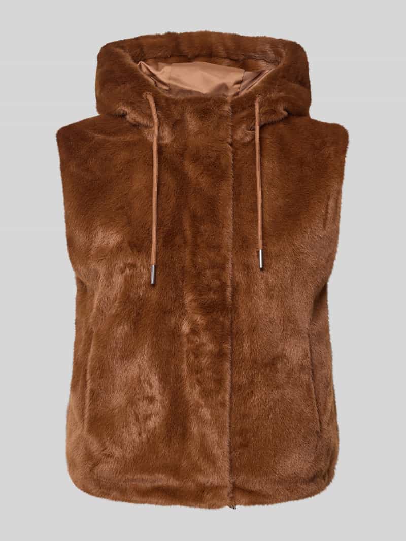 monari Gilet van imitatiebont