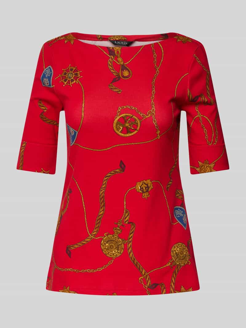Lauren Ralph Lauren T-shirt met boothals model 'JUDY'