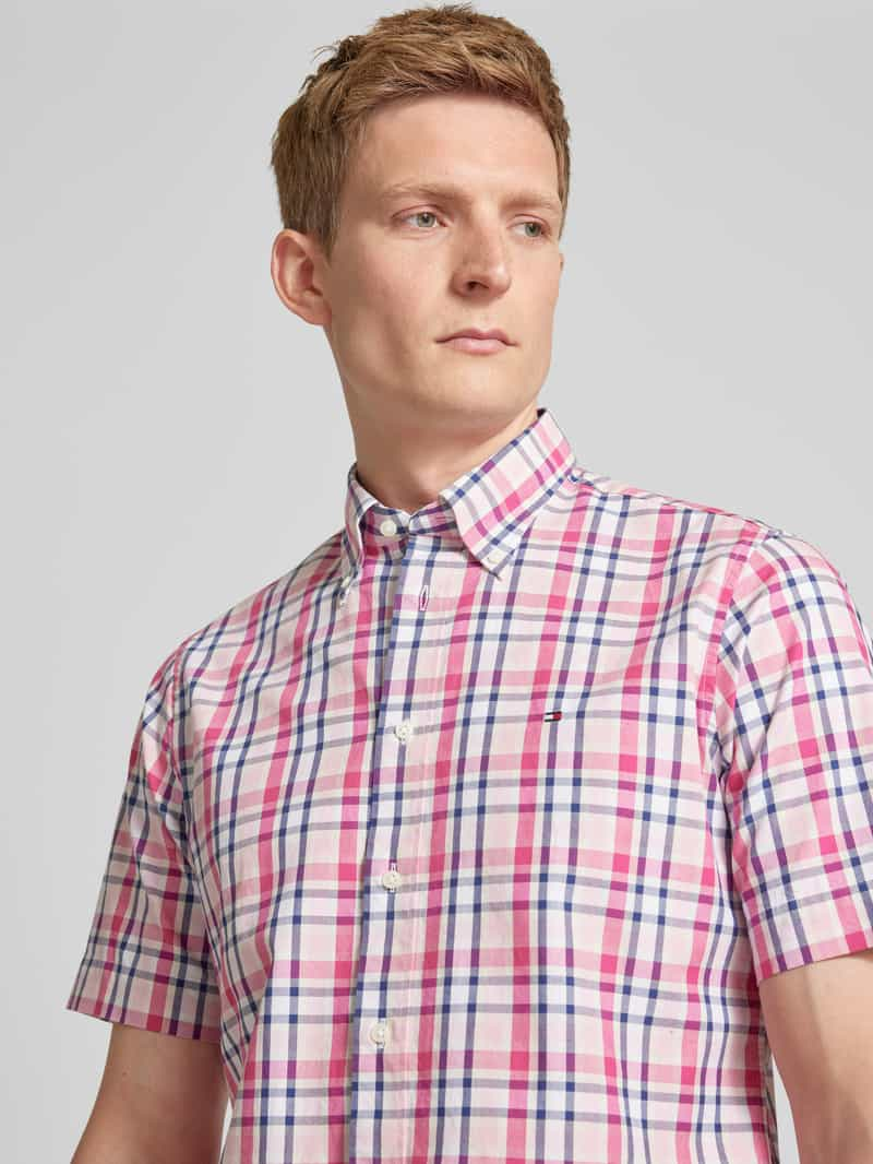 Tommy Hilfiger Regular fit zakelijk overhemd met button-downkraag