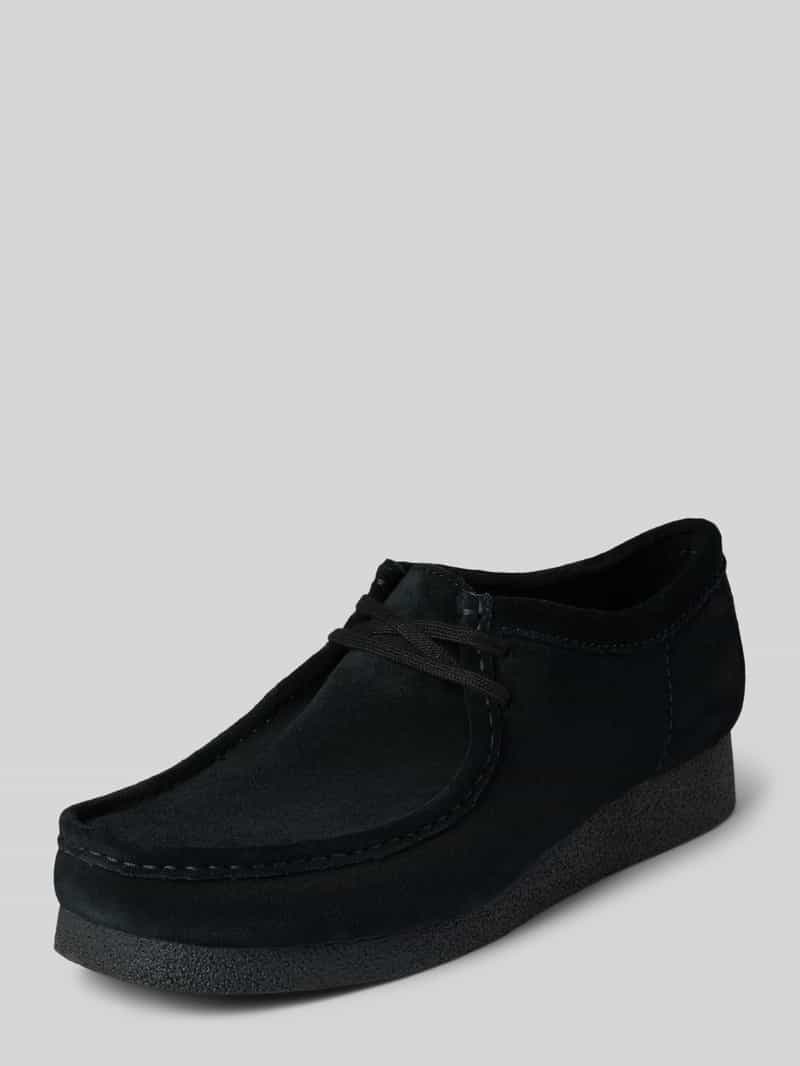 Veterschoenen met rubberzool, model 'Wallabee Evo'