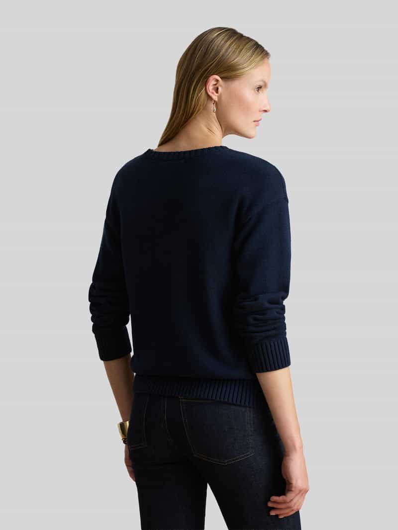 Lauren Ralph Lauren Regular fit pullover met hondenmotief