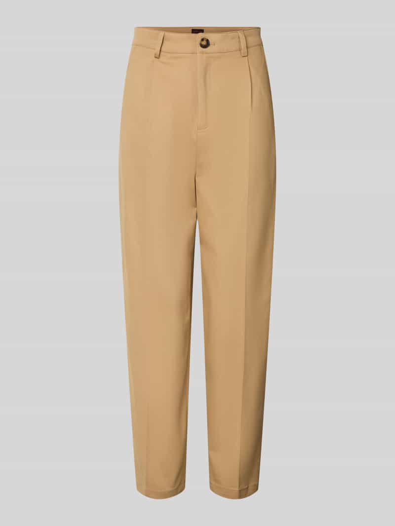 Stefanel Stoffen broek met achterzakken