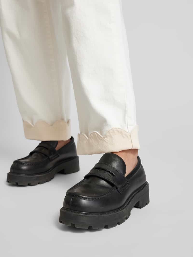 Stella Nova Wide leg jeans met bandplooien