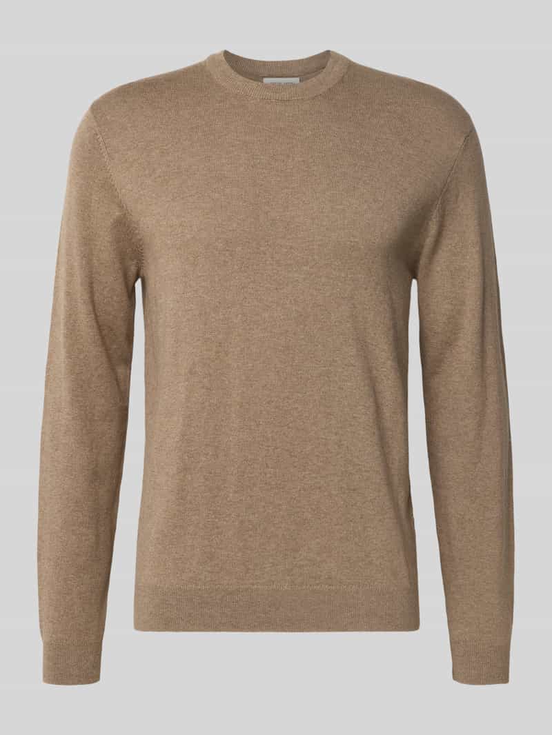 casual friday Regular fit gebreide pullover met kasjmier model 'Halfdan'