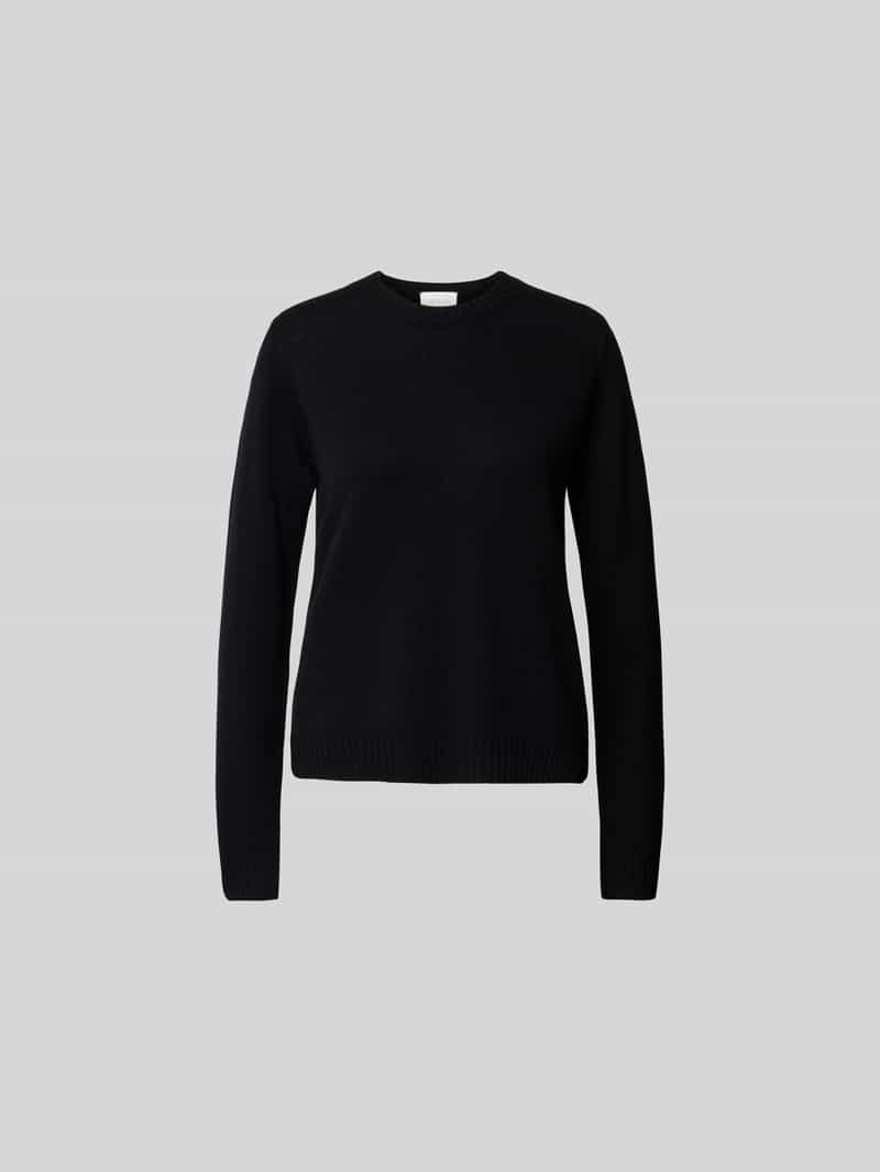 Pullover met geribde boorden