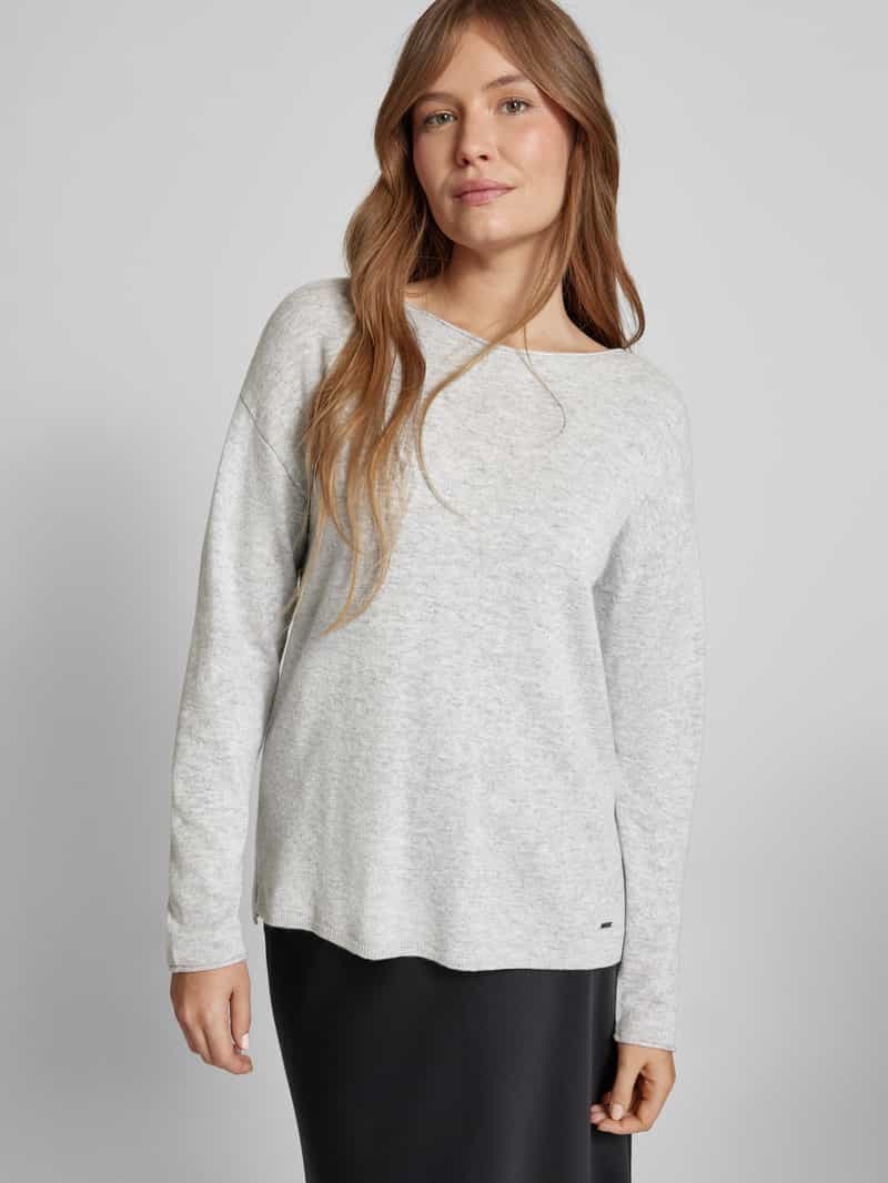 BRAX Gebreide pullover met boothals model 'LIZ'