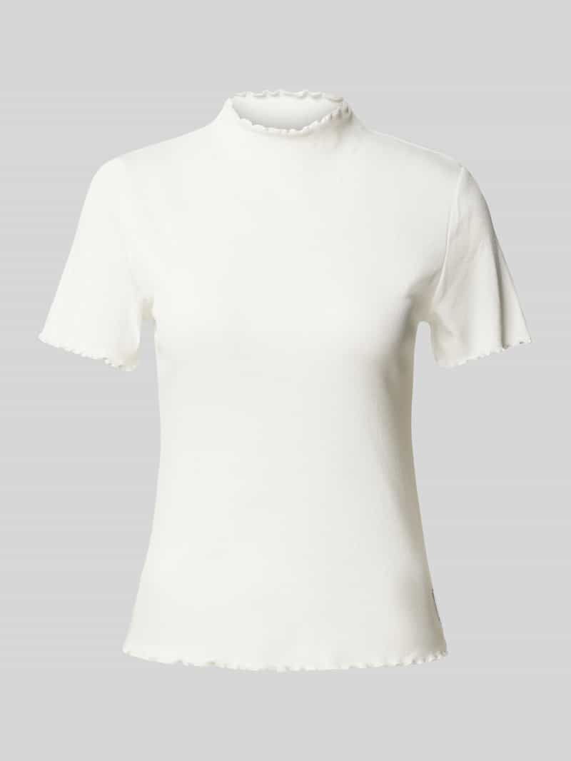 Marc O'Polo DENIM T-shirt met fijnrib